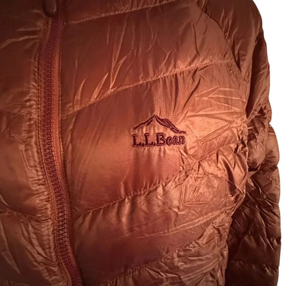 LL Bean Ultralight Goose Down 850 Downtek Puffer Hooded Jacket Womens Size S REG - Picture 4 of 16